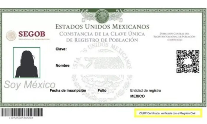 Así puedes solicitar corrección de datos de tu CURP certificada