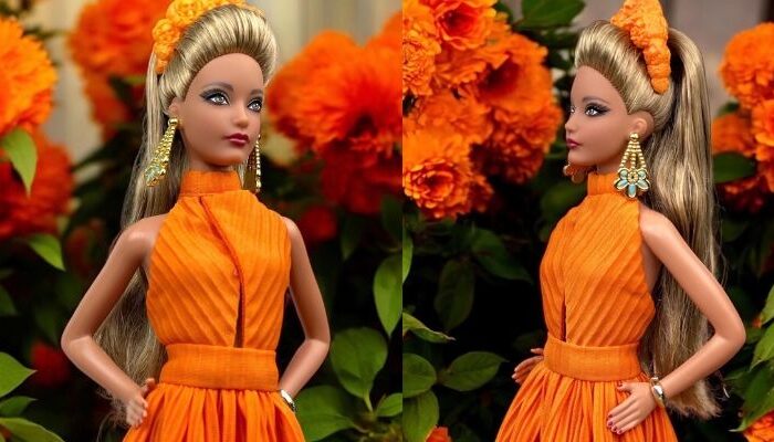 Así es la muñeca de un emprendedor mexicano inspirada en cempasúchil, la flor más simbólica en Día de Muertos