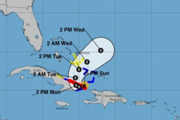 Óscar toca tierra en Cuba como huracán de categoría 1