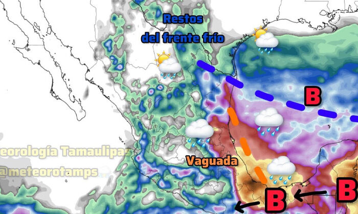 Tamaulipas listo para lluvias intensas por el potencial Ciclón Tropical 15