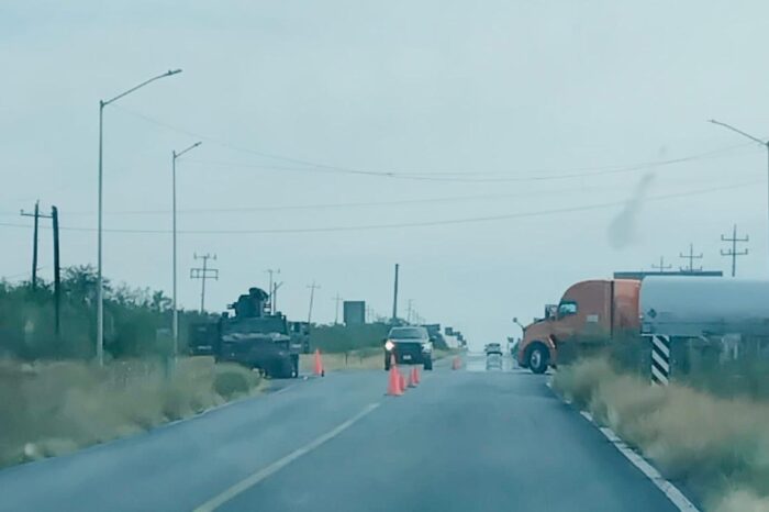 Alertan por retenes ilegales del Ejército Mexicano en carreterasDe Tamaulipas y Nuevo León