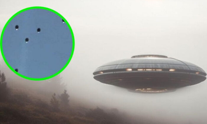 Captan extrañas esferas plateadas volando en el cielo de Coahuila