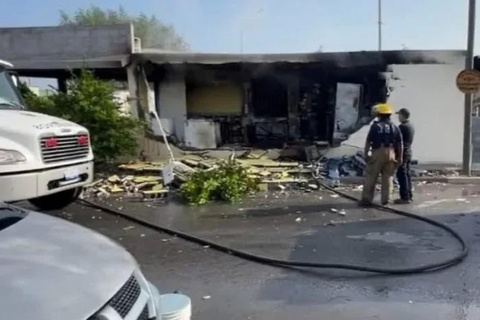 Explosión en casa de Reynosa deja a hombre con quemaduras en 80% de su cuerpo
