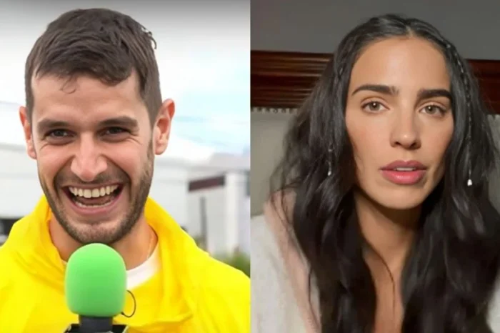 Adrián Marcelo se burla de Bárbara de Regil por ejercitarse en pleno vuelo