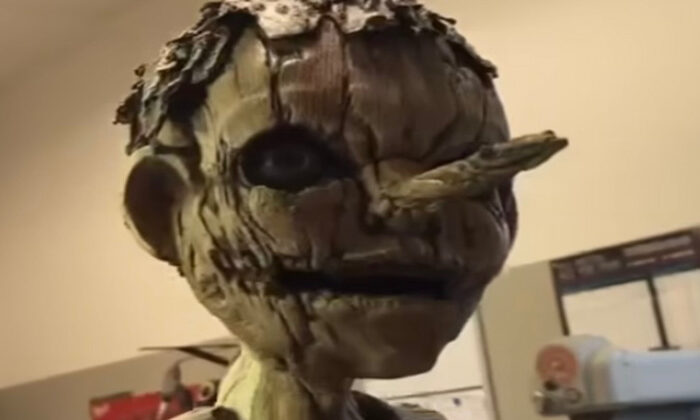 Revelan primeras imágenes de la nueva película de terror de Pinocho