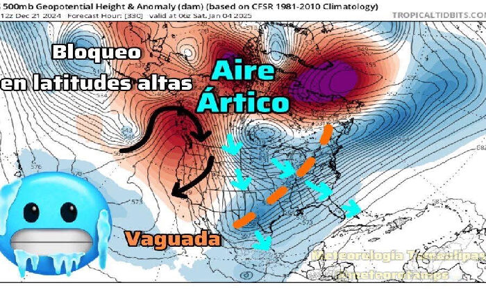 Frío intenso regresaría a Tamaulipas en enero de 2025