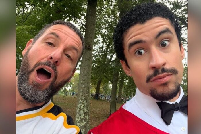 Bad Bunny se une a Adam Sandler en filmación de ‘Happy Gilmore’