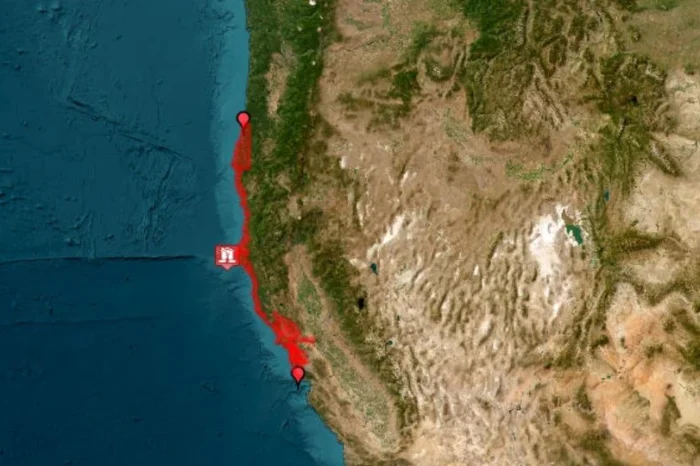Sismo de 7.0 activa alerta de tsunami en California