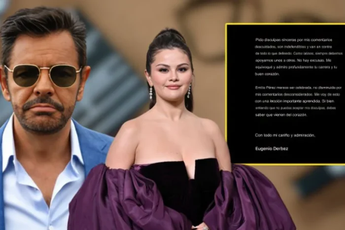 Eugenio Derbez pide disculpas a Selena Gómez tras criticar su actuación