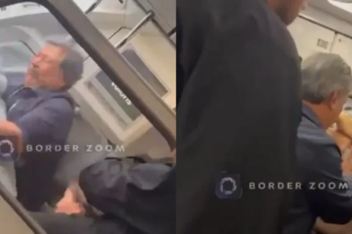 VIDEO: Así sometieron al hombre que intentó desviar avión de Volaris a EU