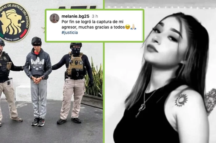 Melanie celebra la captura de Christian “N”