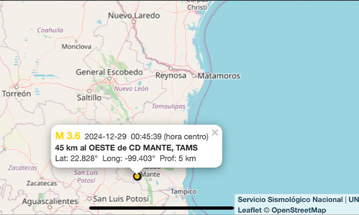 Aumentan 500% los sismos en el Estado