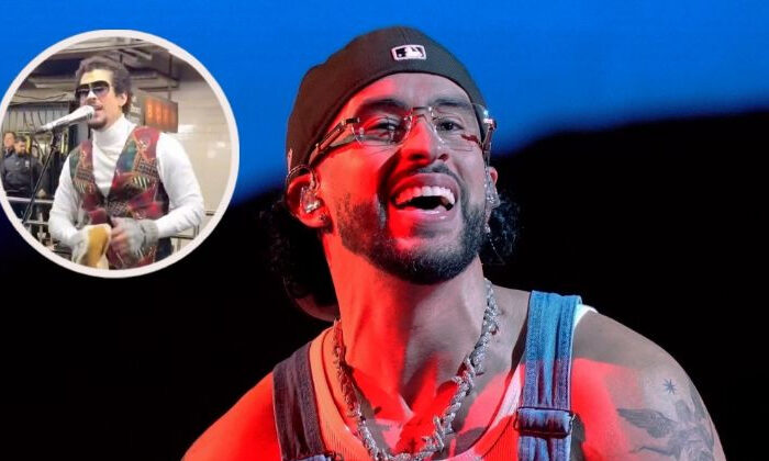 Bad Bunny sorprende con concierto gratis en el metro de Nueva York