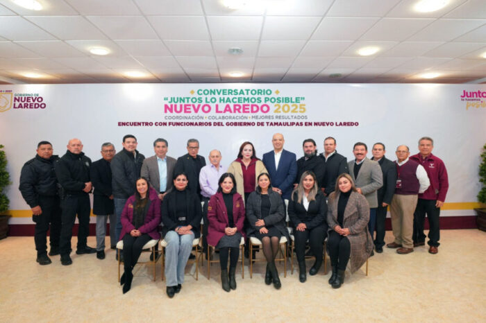 Fortalece Nuevo Laredo sinergia con Estado pro transformación