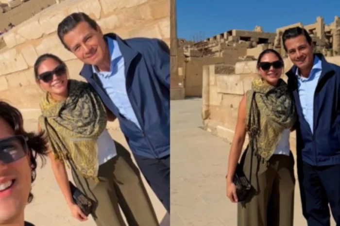 Enrique Peña Nieto reaparece en Egipto al lado ¿de su nueva novia?