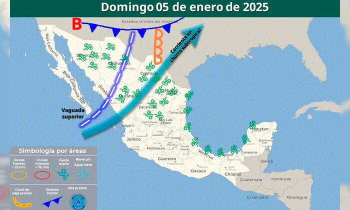 Nuevo frente frío afectará a Tamaulipas el próximo domingo