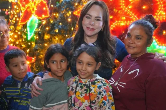 INVITA CARMEN LILIA A PARTIR MEGA ROSCA DE REYES EN EL VIVEROS MÁGICO