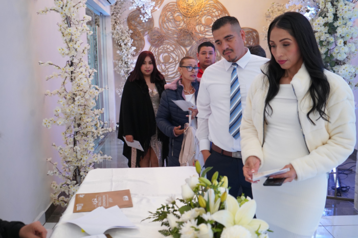 Se casan 84 parejas en el Día del Amor en Nuevo Laredo