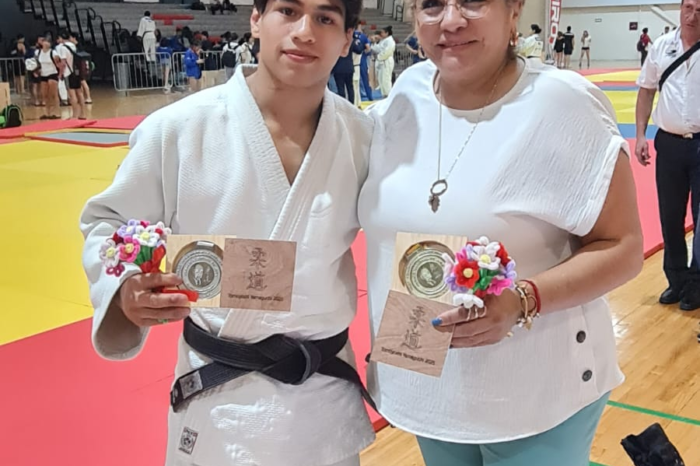 Alumno de la UAT consigue oro y plata en el Nacional de Judo