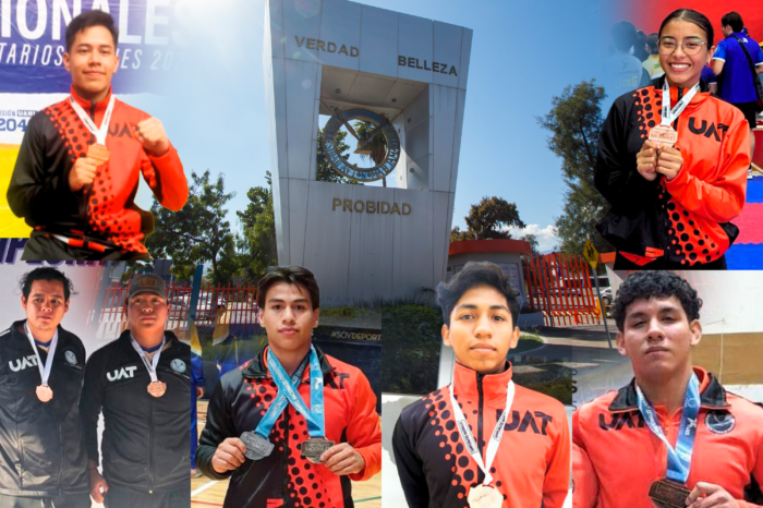 La UAT suma 12 medallas en campeonatos nacionales de ANUIES 2025