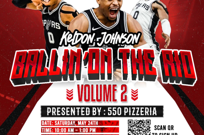 Jugador de la NBA regresa a Laredo para convivir con jóvenes en un campamento de baloncesto