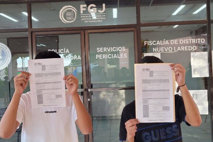 Menores torturados por Guardia Estatal formalizan denuncias ante Fiscalía de Tamaulipas