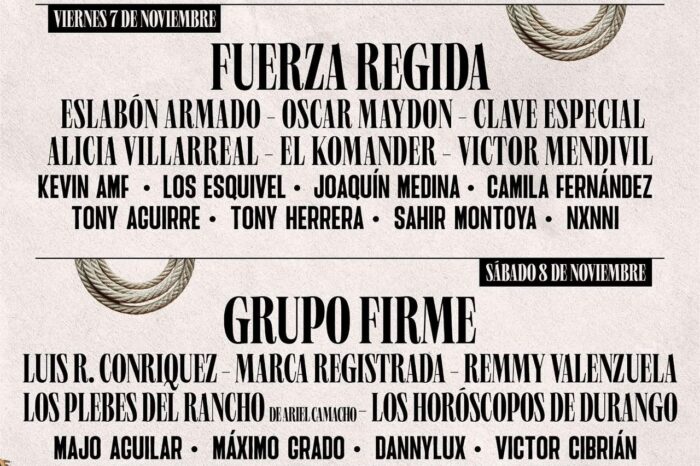 Festival ARRE, uno de los lineups más poderosos del regional mexicano