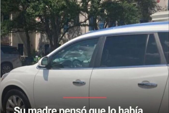 ¡ERROR FATAL! Madre creyó dejar a su hijo en la guardería… lo encontró muerto en el asiento trasero