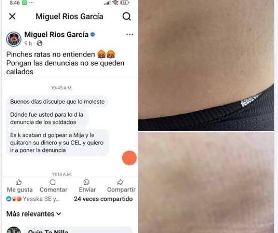 acusan a elementos de la Guardia Nacional del robo de 25 mil pesos y golpearlas
