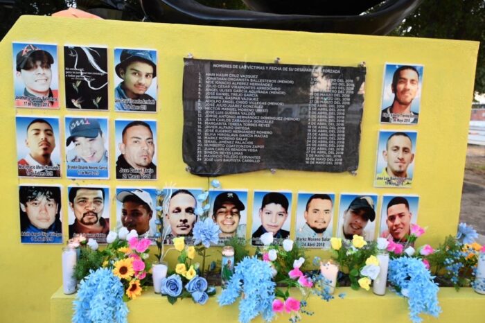 Familias de víctimas de desaparición forzada por la Marina exigen justicia en Nuevo Laredo