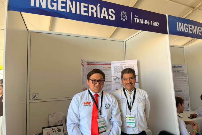 Estudiante de la UAT pone en alto a Tamaulipas en la FEMECI 2026