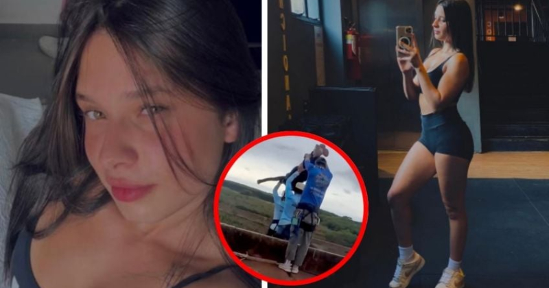 ¿Quién era Maria Eduarda, mujer que murió al ser lanzada sin cuerda de un bungee?