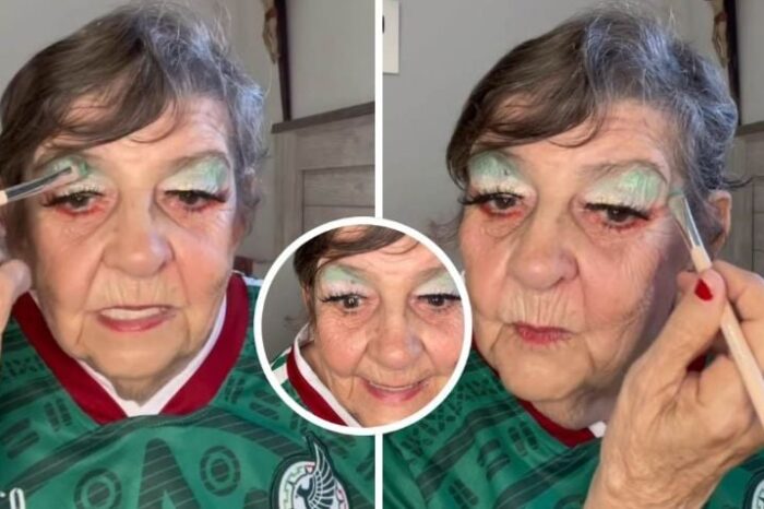 La abuelita más querida de internet se vuelve viral con su look para el Mundial