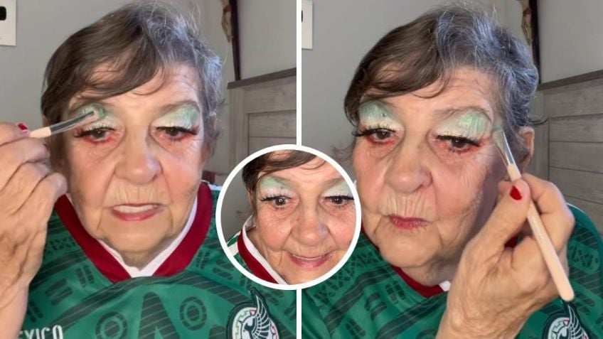 La abuelita más querida de internet se vuelve viral con su look para el Mundial