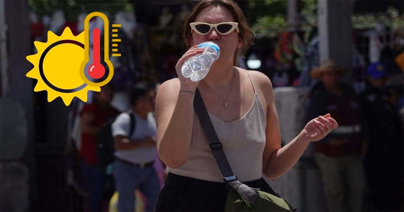 ¡Prepárate! La canícula podría llevar la sensación térmica hasta los 50°C en Tamaulipas 🥵