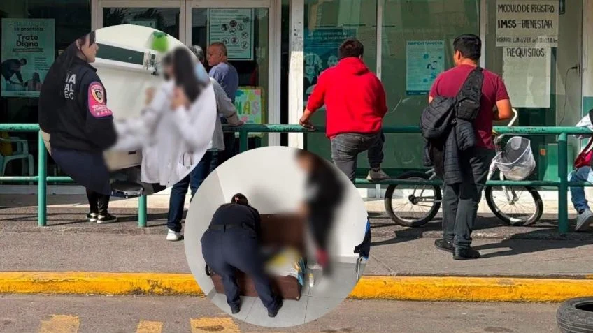 Adolescente deja a su bebé en la calle y lo rescatan