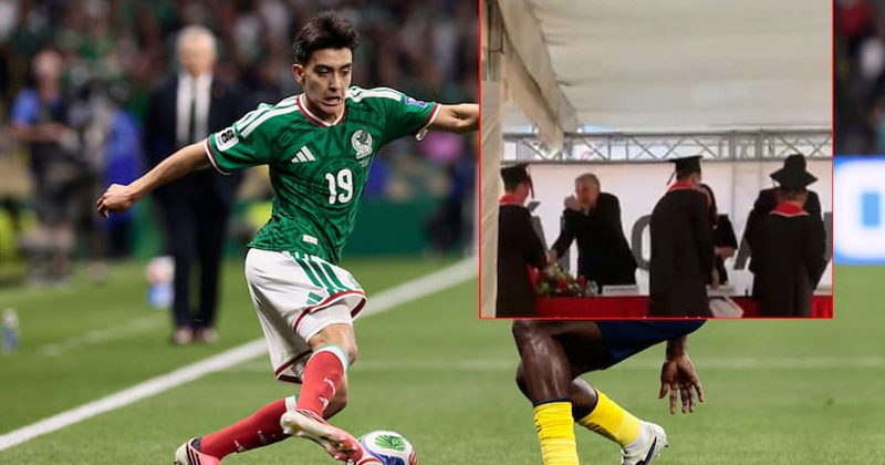 Después de jugar el Mundial Gil Mora se gradúa de la prepa