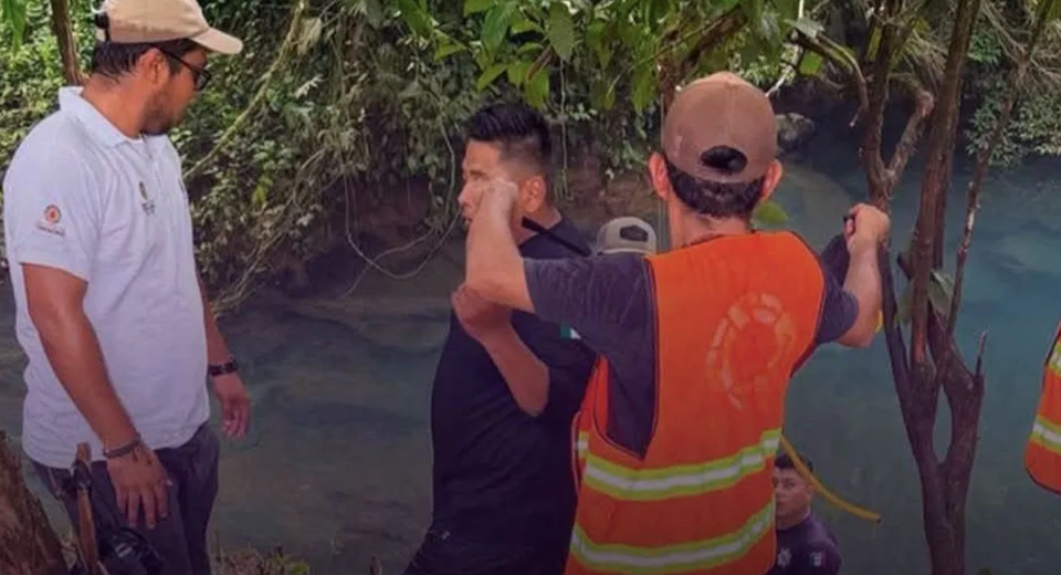 ¡15 días perdido y a más de 100 metros de profundidad! Encuentran con vida a pescador en un cenote