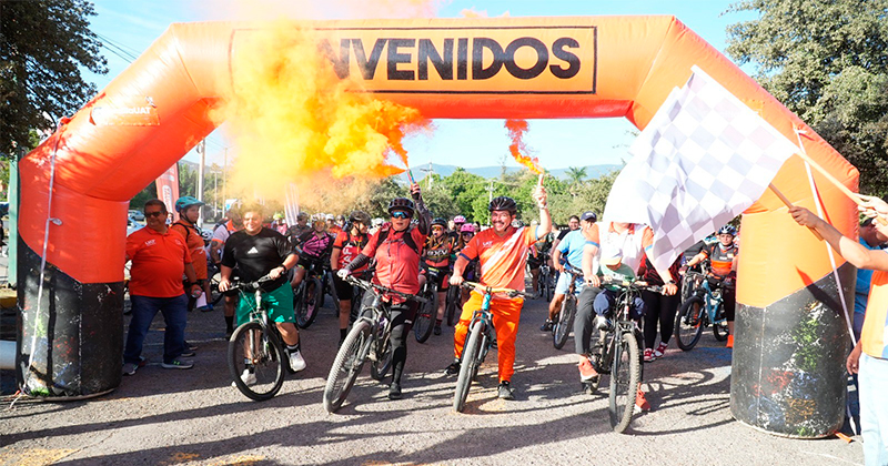 Encabeza rector Gran Rodada UAT 14K en Ciudad Victoria