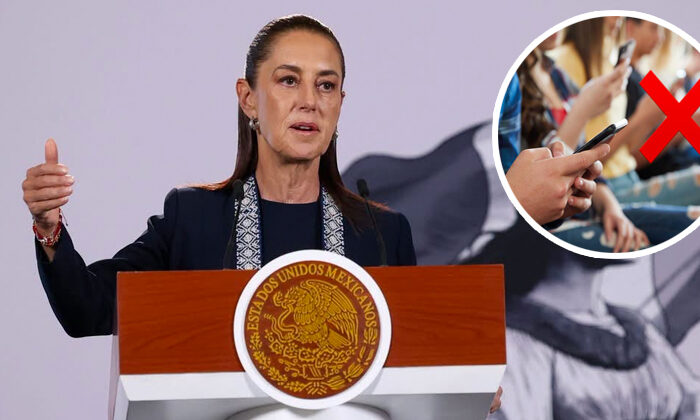 Ni en las aulas ni en el recreo se podrán usar los celulares en México: Sheinbaum