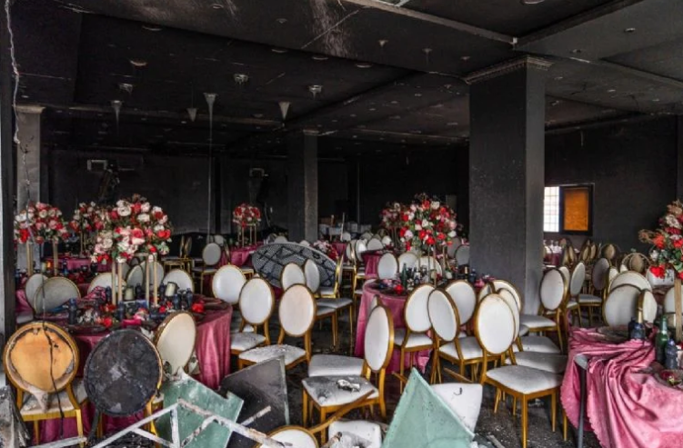 Boda termina en TRAGEDIA: incendio mata a 22 invitados y deja múltiples heridos