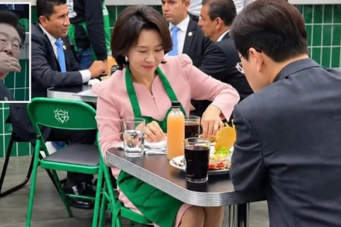 ¡Ni el protocolo pudo evitarlo! Presidente de Corea del Sur se lanza por unos tacos en CDMX