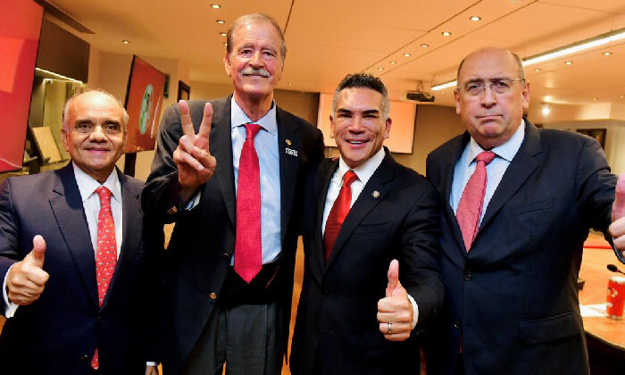 ¿Fox con el PRI? Expresidente se reúne con “Alito” Moreno y llaman a unir a la oposición