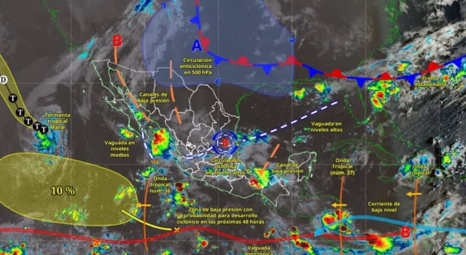 Tamaulipas no da tregua: calor intenso y tormentas amenazan a varias regiones