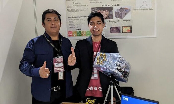 Estudiante de la UAT gana medalla de plata en Malasia con radar agrícola innovador