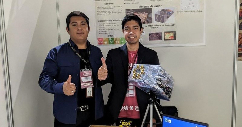 Estudiante de la UAT gana medalla de plata en Malasia con radar agrícola innovador