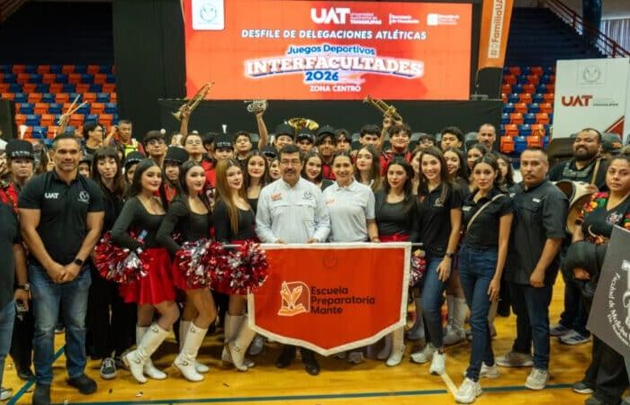 Preside Dámaso Anaya entrega del Galardón “Orgullo UAT” y encabeza el arranque de los Juegos Inter facultades 2026