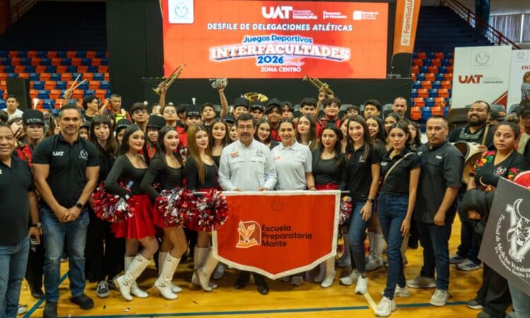 Preside Dámaso Anaya entrega del Galardón “Orgullo UAT” y encabeza el arranque de los Juegos Inter facultades 2026