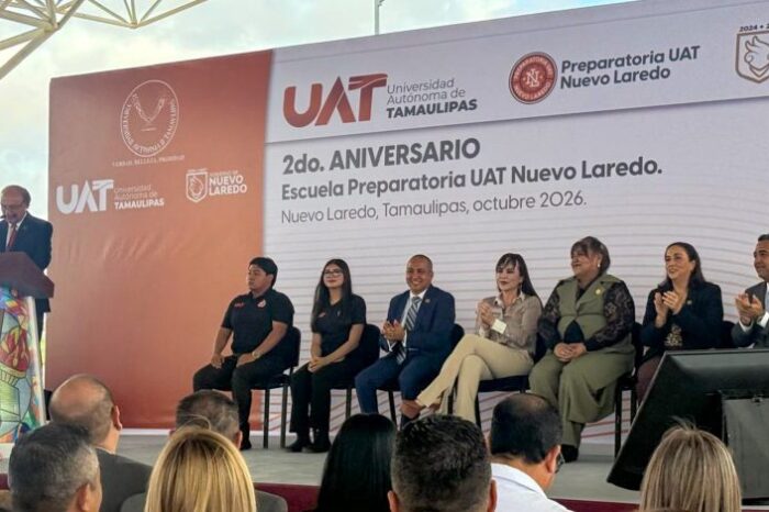 La Prepa UAT Nuevo Laredo fortalece crecimiento educativo en su segundo aniversario