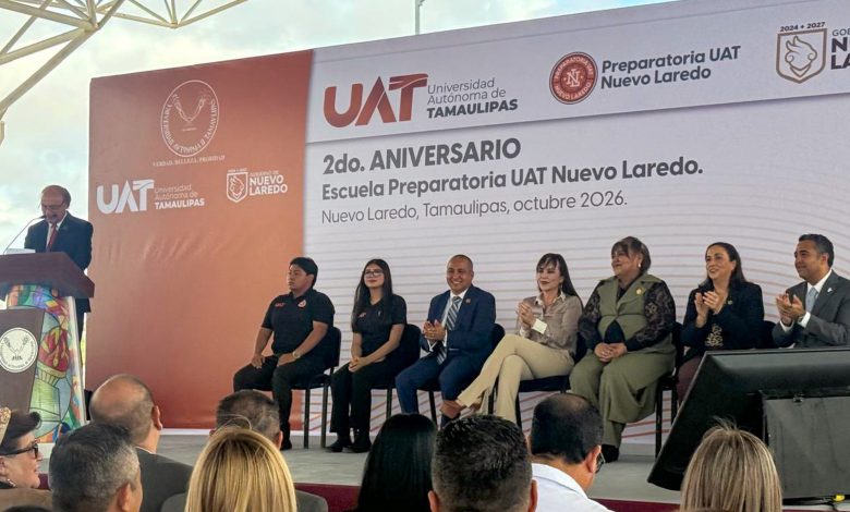 La Prepa UAT Nuevo Laredo fortalece crecimiento educativo en su segundo aniversario
